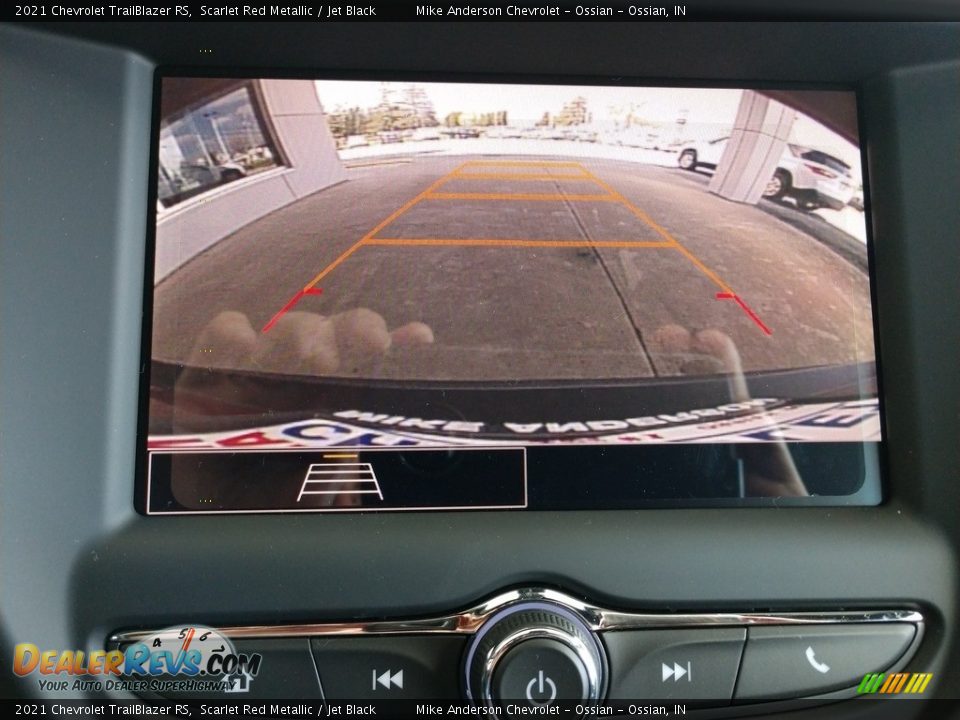 2021 Chevrolet TrailBlazer RS Scarlet Red Metallic / Jet Black Photo #28