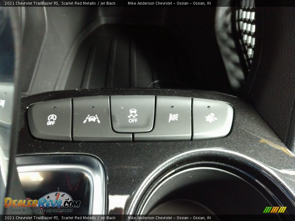 2021 Chevrolet TrailBlazer RS Scarlet Red Metallic / Jet Black Photo #29