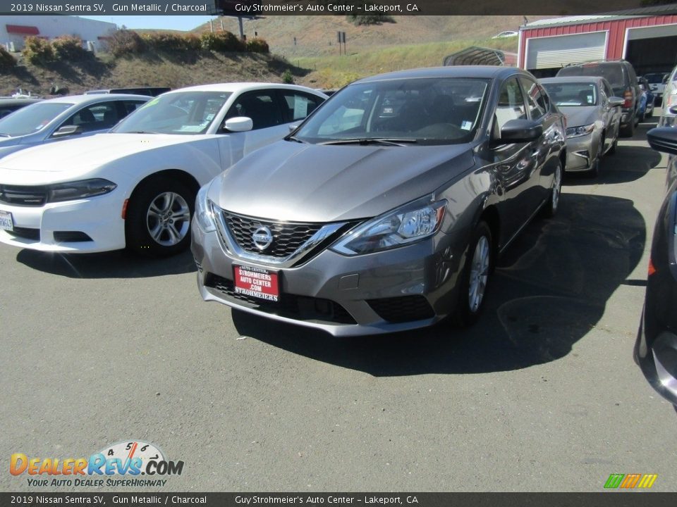 2019 Nissan Sentra SV Gun Metallic / Charcoal Photo #2