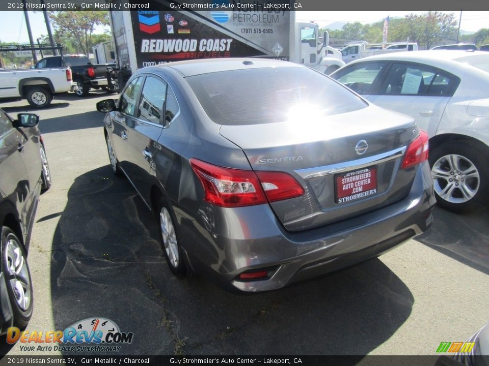 2019 Nissan Sentra SV Gun Metallic / Charcoal Photo #5