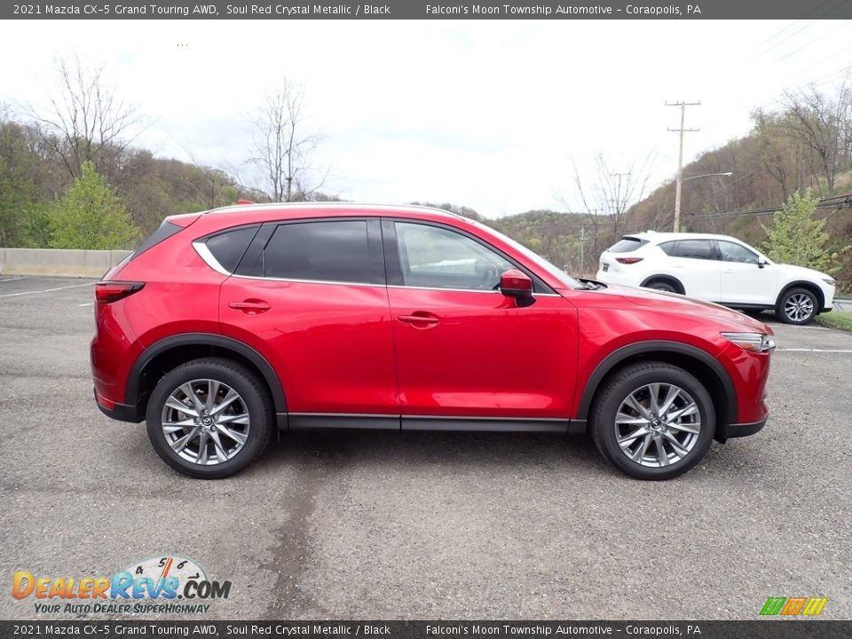 2021 Mazda CX-5 Grand Touring AWD Soul Red Crystal Metallic / Black Photo #1