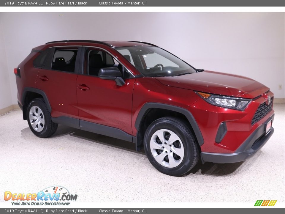 2019 Toyota RAV4 LE Ruby Flare Pearl / Black Photo #1