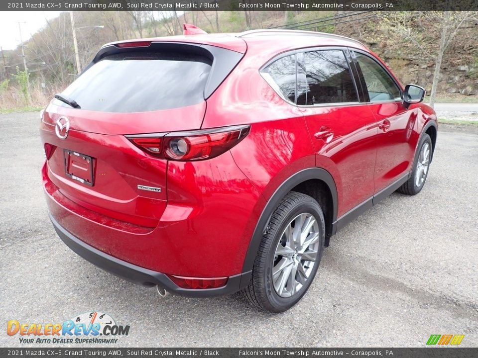 2021 Mazda CX-5 Grand Touring AWD Soul Red Crystal Metallic / Black Photo #2