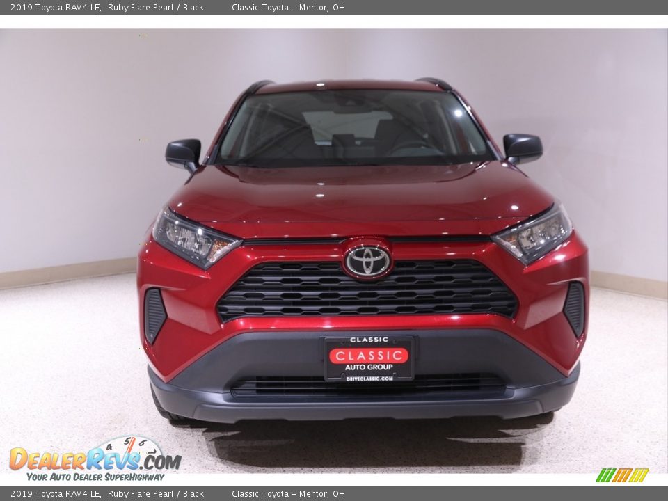 2019 Toyota RAV4 LE Ruby Flare Pearl / Black Photo #2
