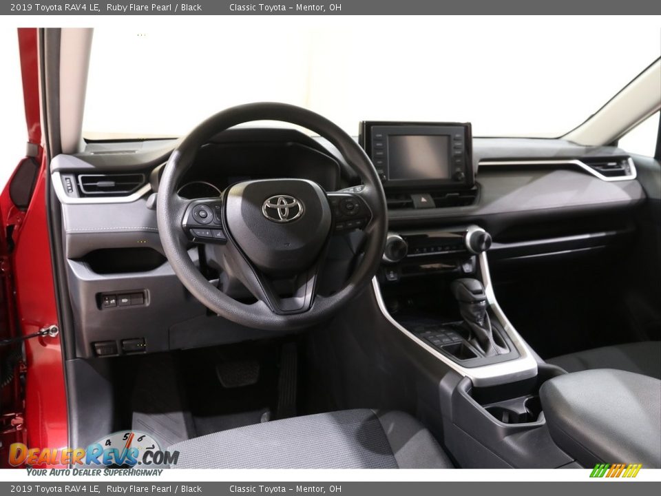 2019 Toyota RAV4 LE Ruby Flare Pearl / Black Photo #6