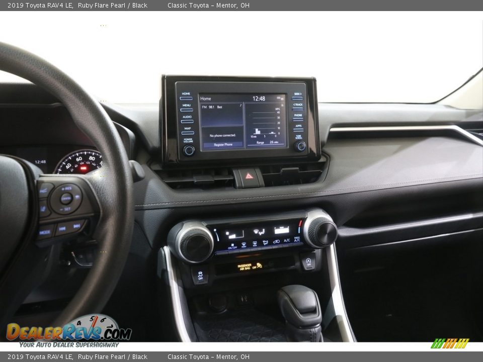 2019 Toyota RAV4 LE Ruby Flare Pearl / Black Photo #9