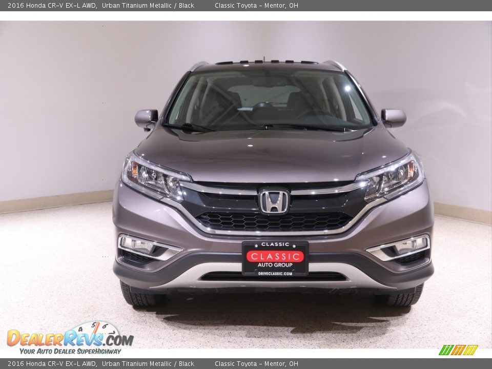 2016 Honda CR-V EX-L AWD Urban Titanium Metallic / Black Photo #2