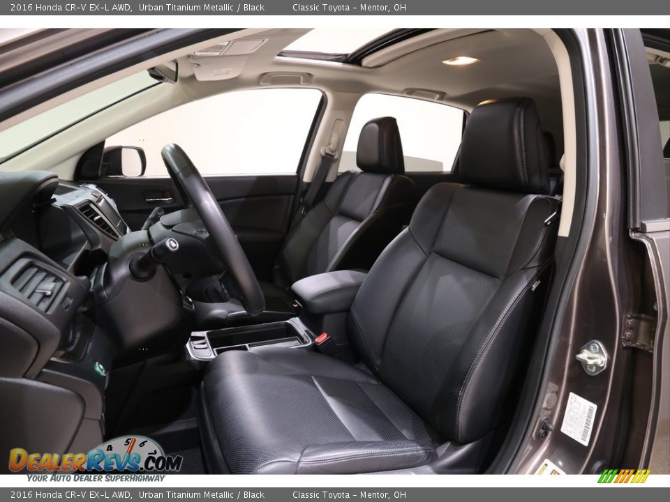 Front Seat of 2016 Honda CR-V EX-L AWD Photo #5