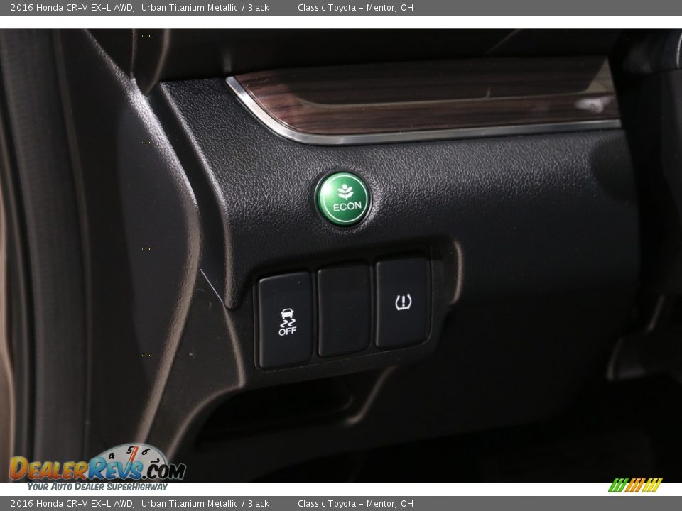 2016 Honda CR-V EX-L AWD Urban Titanium Metallic / Black Photo #6