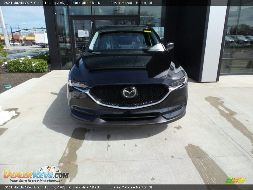 2021 Mazda CX-5 Grand Touring AWD Jet Black Mica / Black Photo #2