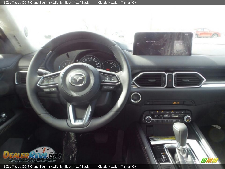 2021 Mazda CX-5 Grand Touring AWD Jet Black Mica / Black Photo #4