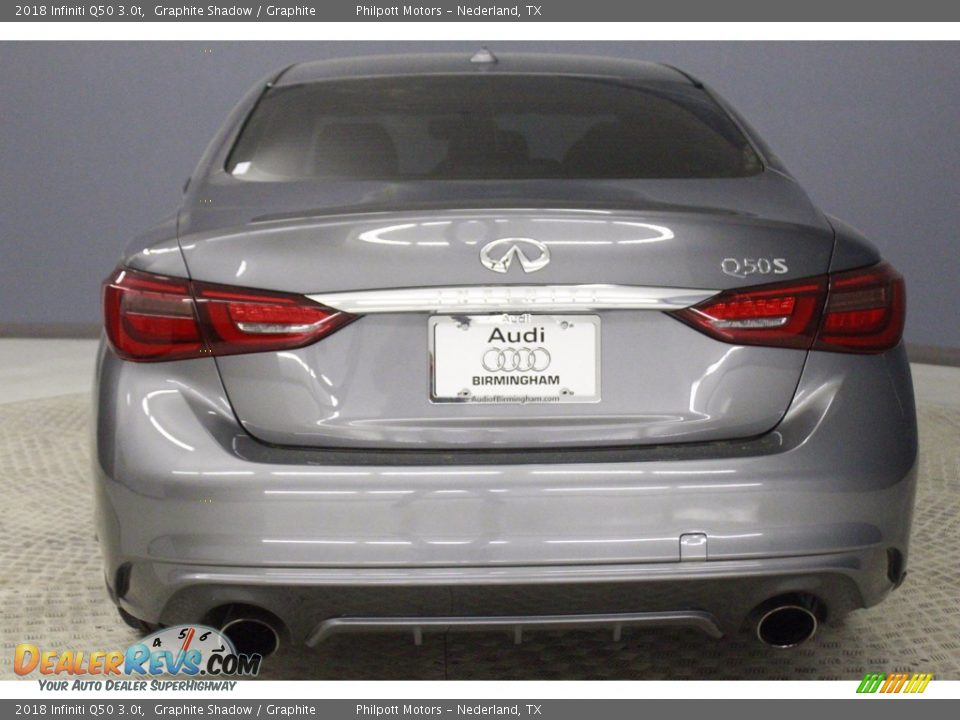 2018 Infiniti Q50 3.0t Graphite Shadow / Graphite Photo #6