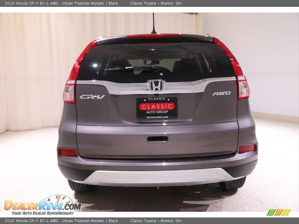 2016 Honda CR-V EX-L AWD Urban Titanium Metallic / Black Photo #18