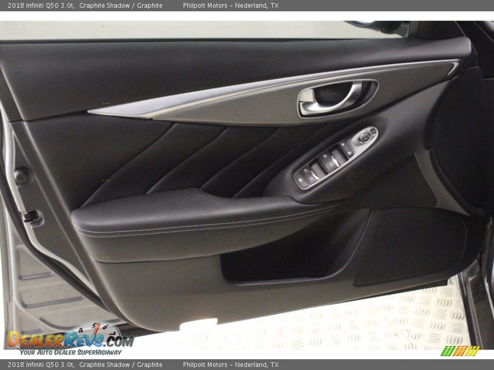 2018 Infiniti Q50 3.0t Graphite Shadow / Graphite Photo #11