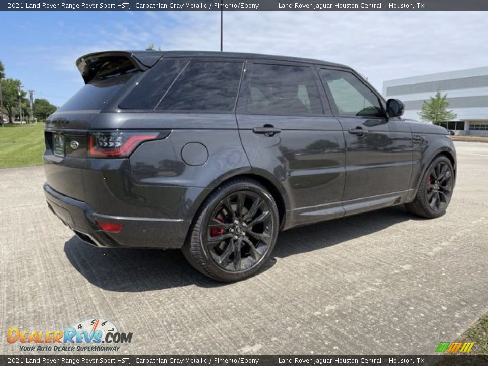 2021 Land Rover Range Rover Sport HST Carpathian Gray Metallic / Pimento/Ebony Photo #2