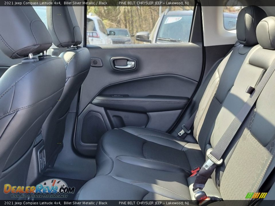 2021 Jeep Compass Latitude 4x4 Billet Silver Metallic / Black Photo #9
