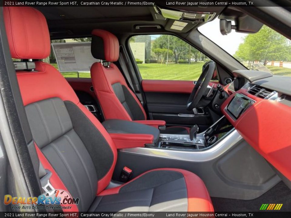 Pimento/Ebony Interior - 2021 Land Rover Range Rover Sport HST Photo #3