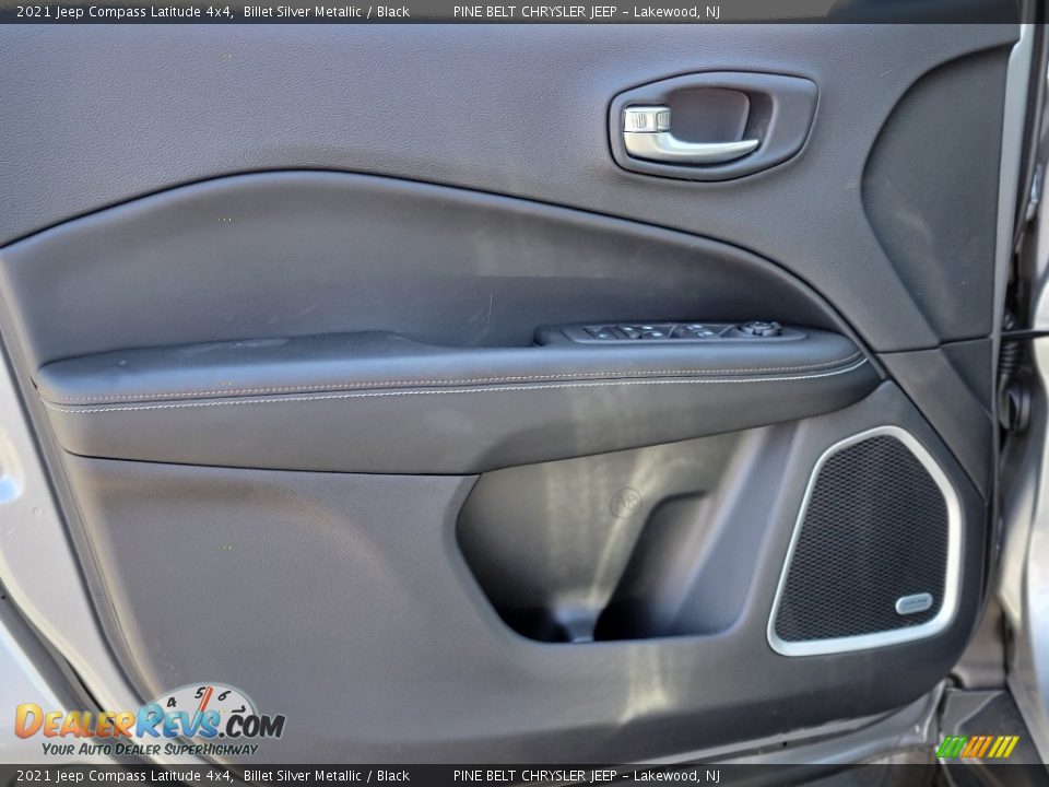 2021 Jeep Compass Latitude 4x4 Billet Silver Metallic / Black Photo #13