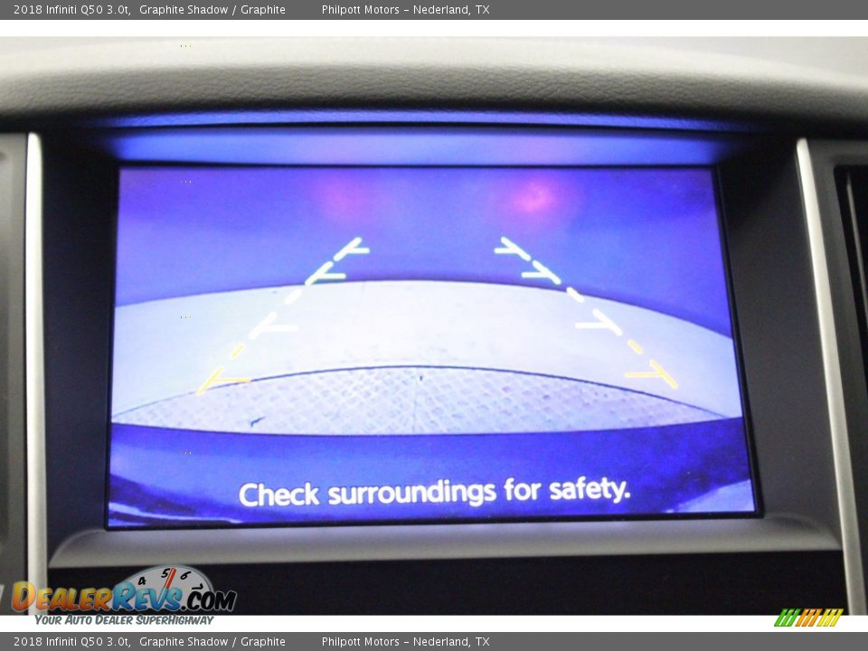 2018 Infiniti Q50 3.0t Graphite Shadow / Graphite Photo #18