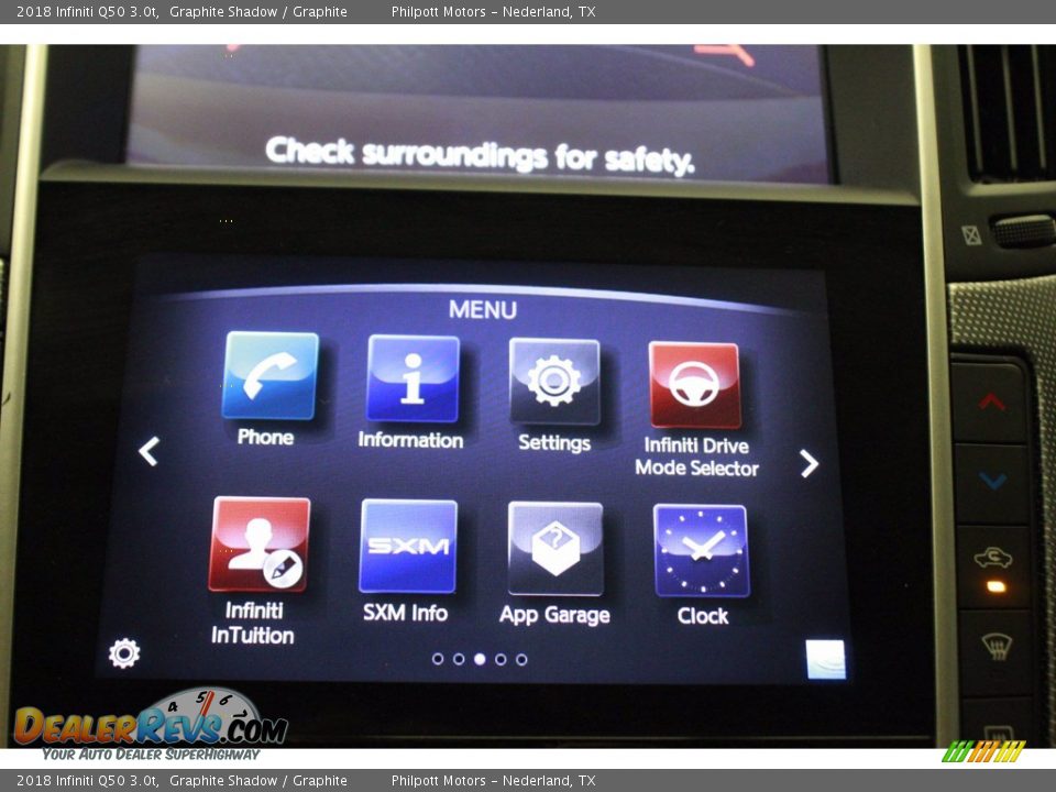 2018 Infiniti Q50 3.0t Graphite Shadow / Graphite Photo #19