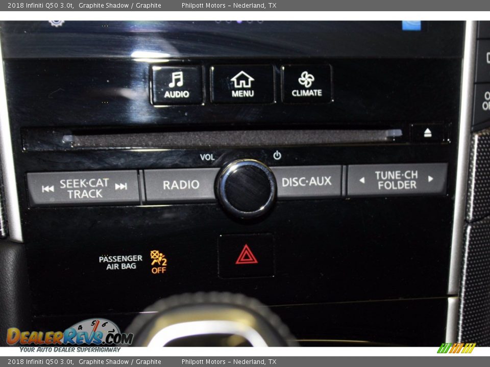 2018 Infiniti Q50 3.0t Graphite Shadow / Graphite Photo #20