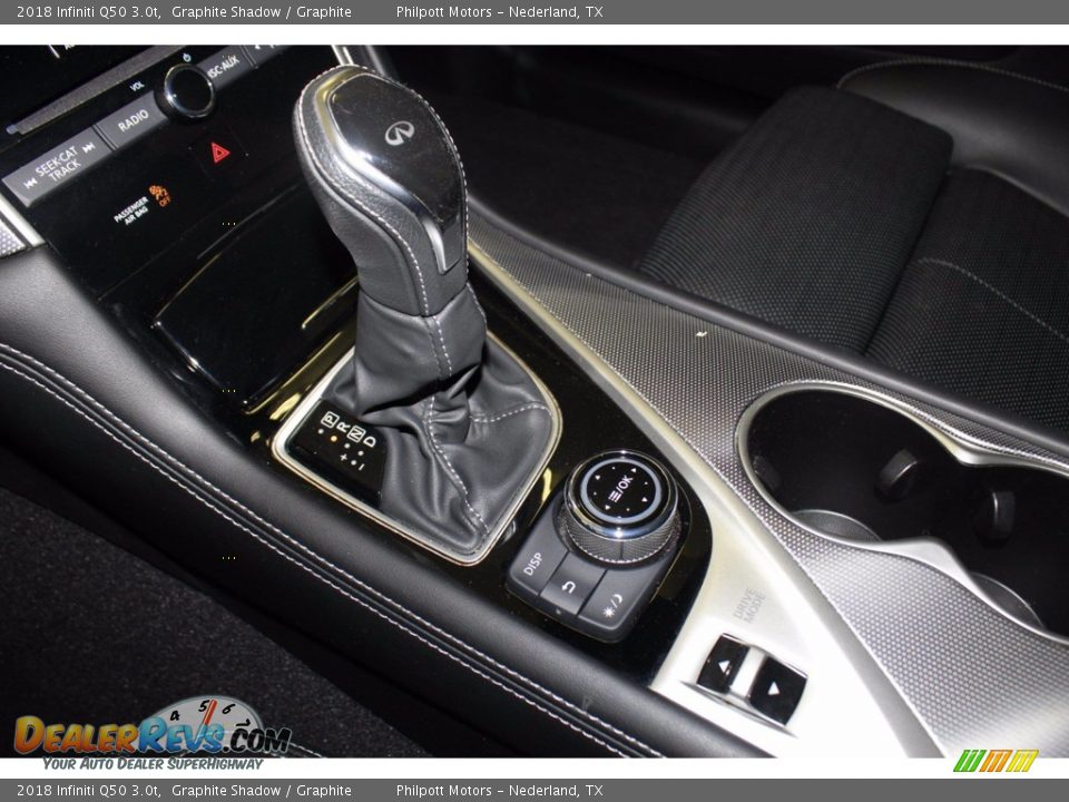 2018 Infiniti Q50 3.0t Graphite Shadow / Graphite Photo #21