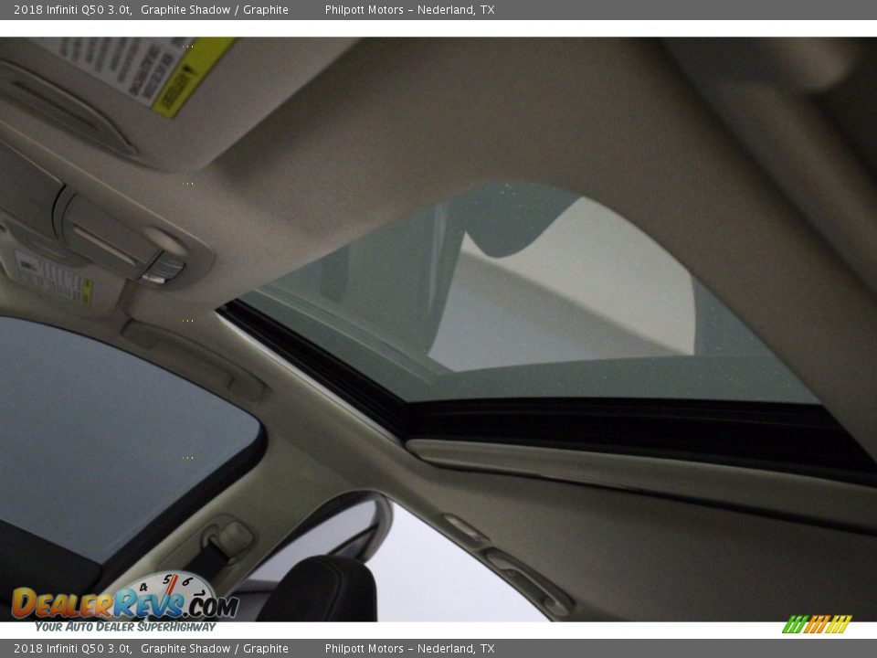 2018 Infiniti Q50 3.0t Graphite Shadow / Graphite Photo #25