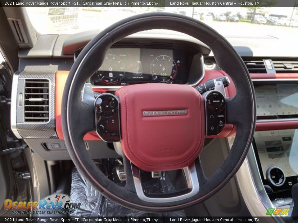 2021 Land Rover Range Rover Sport HST Steering Wheel Photo #15