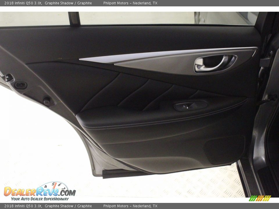 2018 Infiniti Q50 3.0t Graphite Shadow / Graphite Photo #26