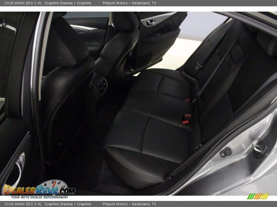 2018 Infiniti Q50 3.0t Graphite Shadow / Graphite Photo #27