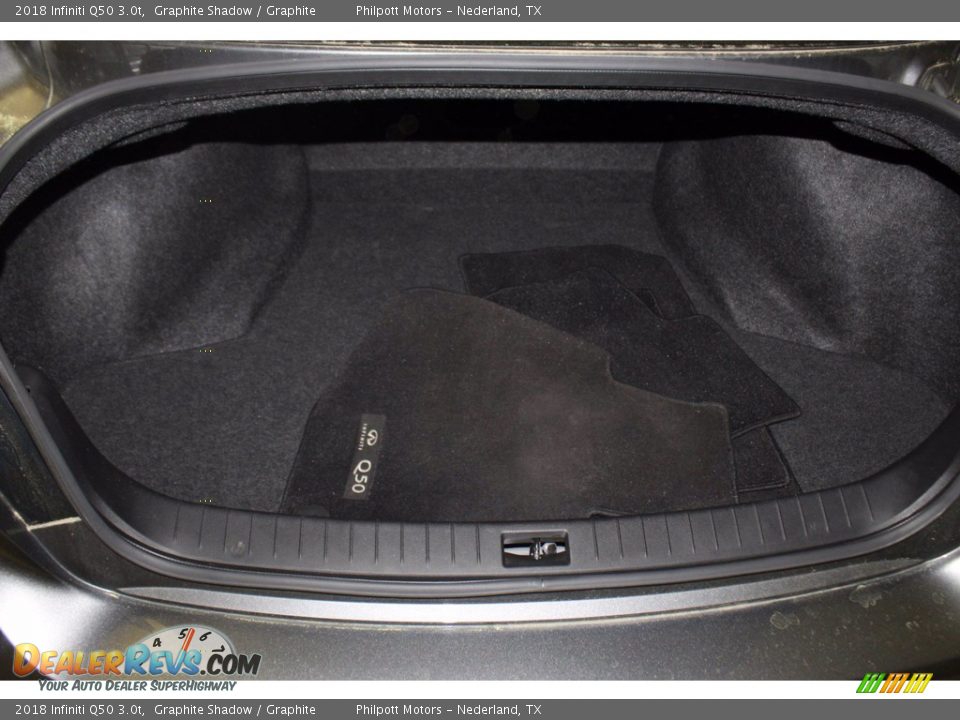 2018 Infiniti Q50 3.0t Graphite Shadow / Graphite Photo #28