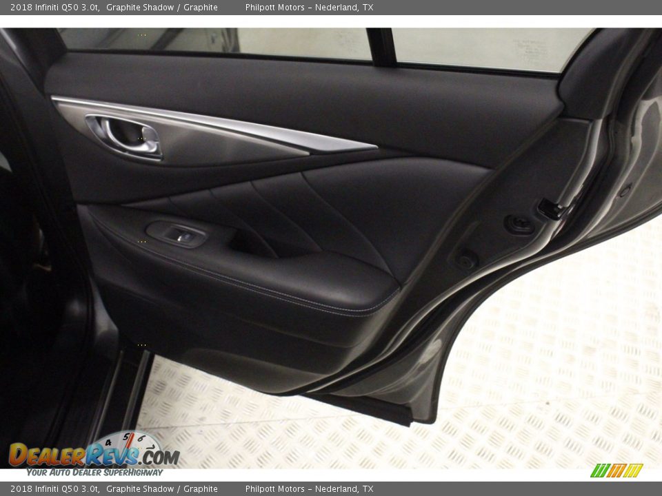 2018 Infiniti Q50 3.0t Graphite Shadow / Graphite Photo #29