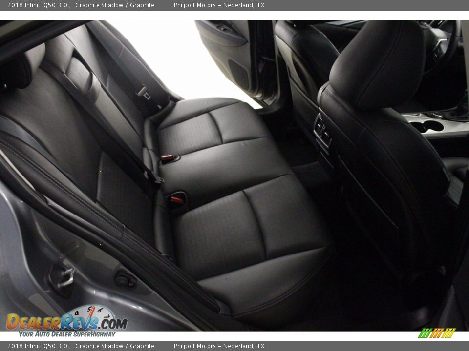 2018 Infiniti Q50 3.0t Graphite Shadow / Graphite Photo #30