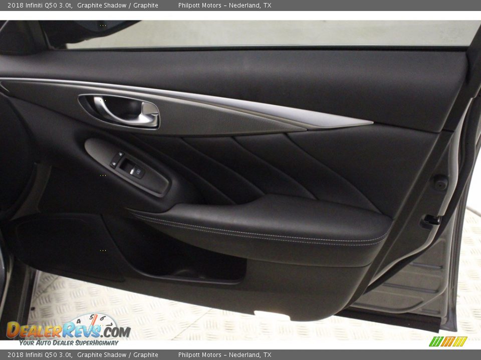 2018 Infiniti Q50 3.0t Graphite Shadow / Graphite Photo #31