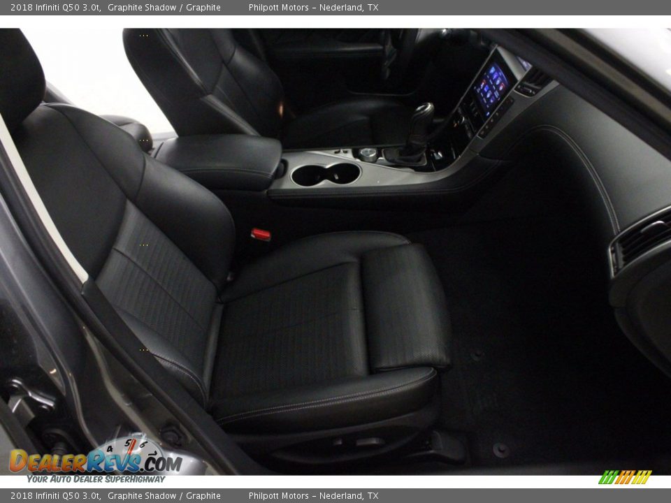 2018 Infiniti Q50 3.0t Graphite Shadow / Graphite Photo #32
