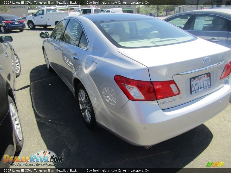 2007 Lexus ES 350 Tungsten Silver Metallic / Black Photo #4