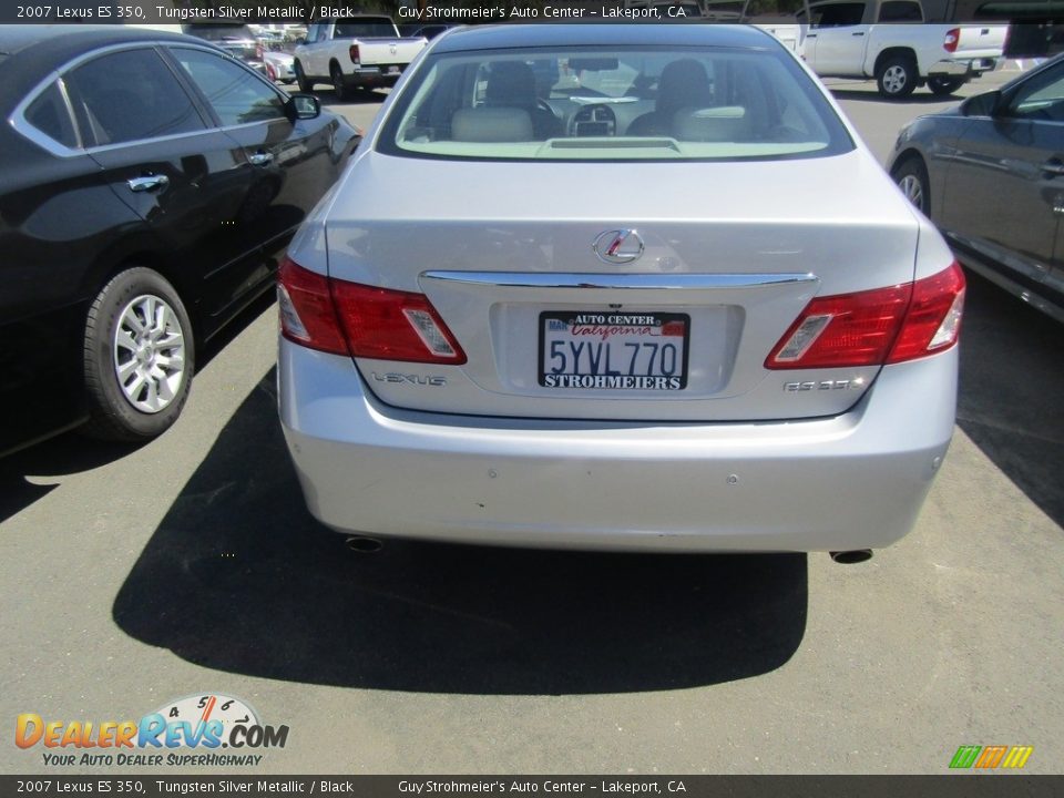 2007 Lexus ES 350 Tungsten Silver Metallic / Black Photo #5