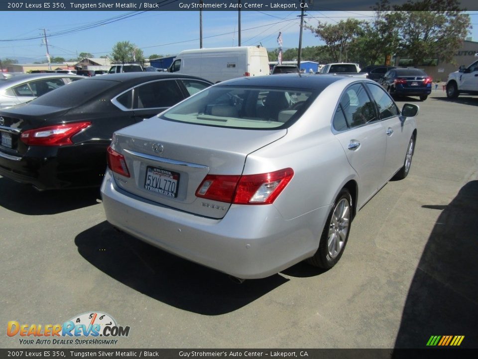 2007 Lexus ES 350 Tungsten Silver Metallic / Black Photo #6