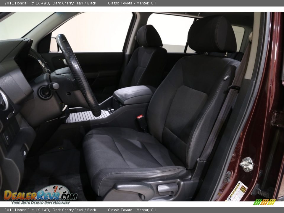 2011 Honda Pilot LX 4WD Dark Cherry Pearl / Black Photo #5