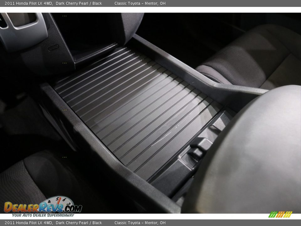 2011 Honda Pilot LX 4WD Dark Cherry Pearl / Black Photo #10