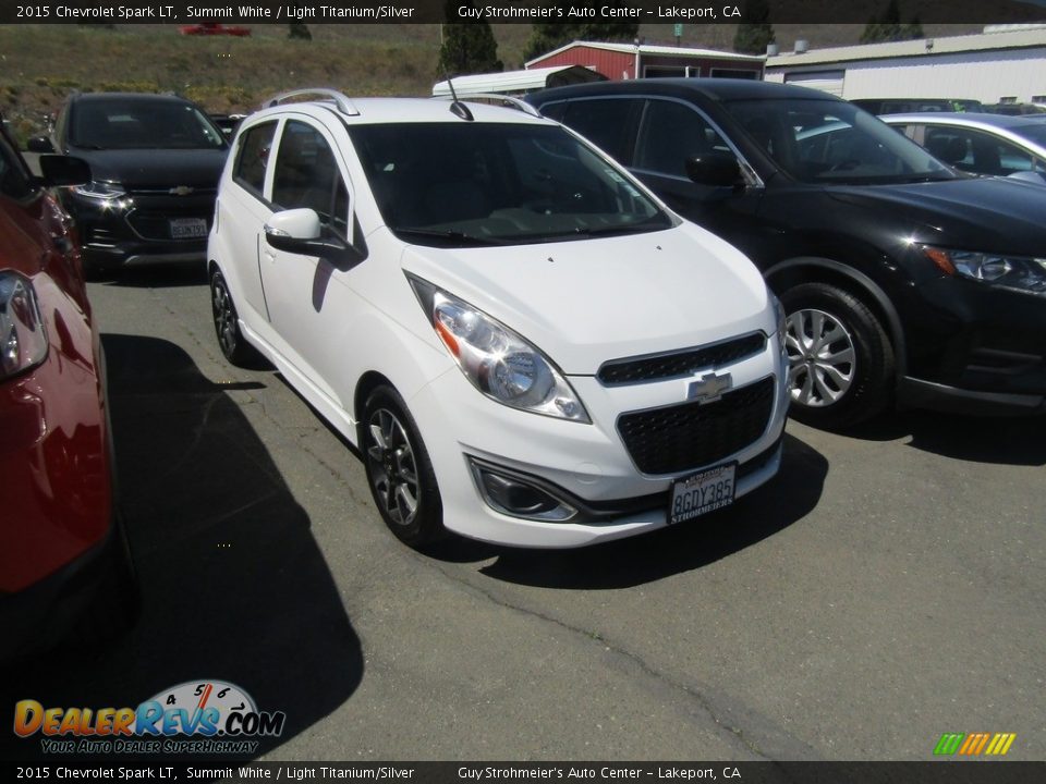 2015 Chevrolet Spark LT Summit White / Light Titanium/Silver Photo #1