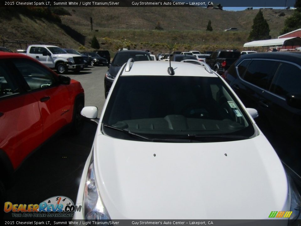 2015 Chevrolet Spark LT Summit White / Light Titanium/Silver Photo #4