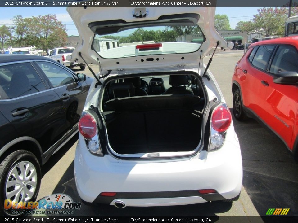 2015 Chevrolet Spark LT Summit White / Light Titanium/Silver Photo #9