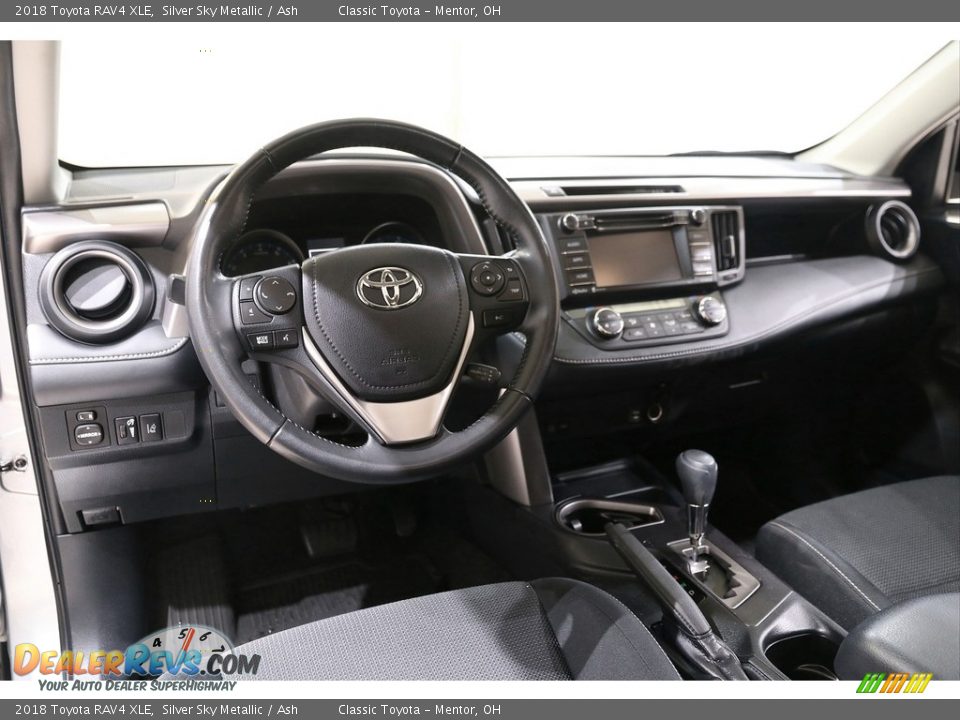 2018 Toyota RAV4 XLE Silver Sky Metallic / Ash Photo #6