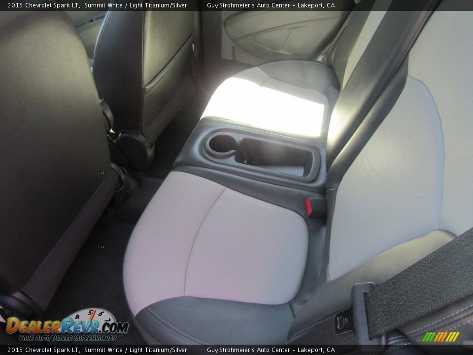 2015 Chevrolet Spark LT Summit White / Light Titanium/Silver Photo #12
