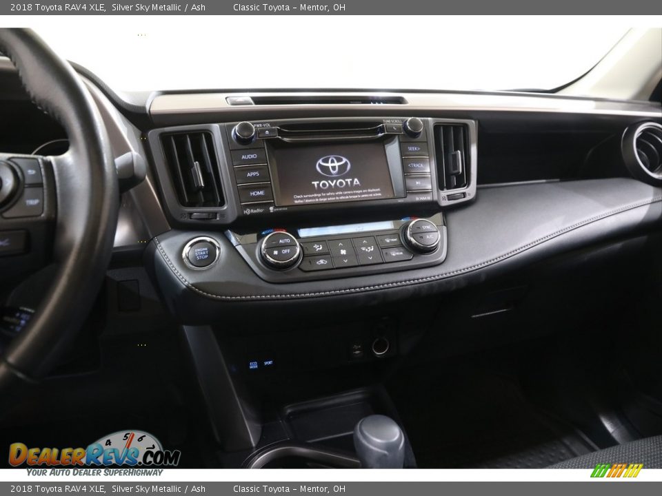 2018 Toyota RAV4 XLE Silver Sky Metallic / Ash Photo #9