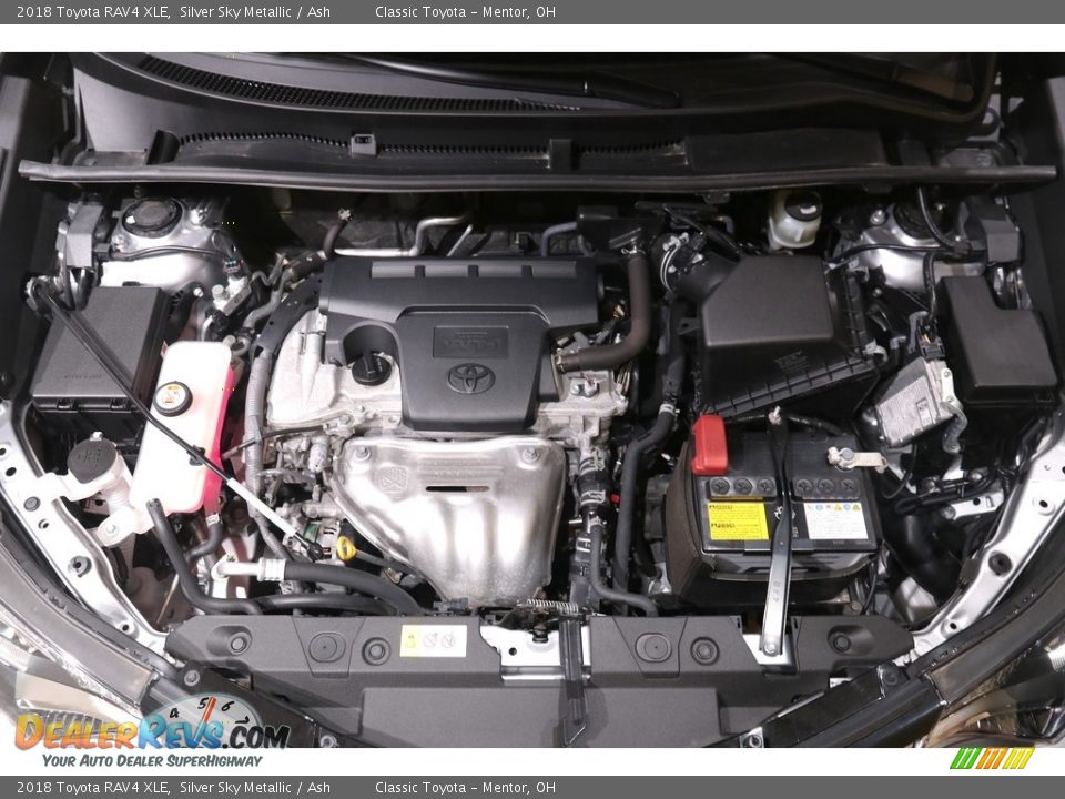 2018 Toyota RAV4 XLE Silver Sky Metallic / Ash Photo #16