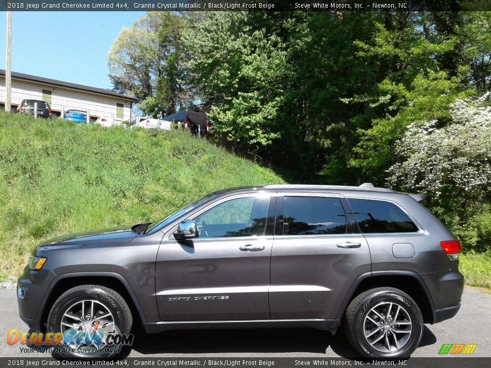 2018 Jeep Grand Cherokee Limited 4x4 Granite Crystal Metallic / Black/Light Frost Beige Photo #1