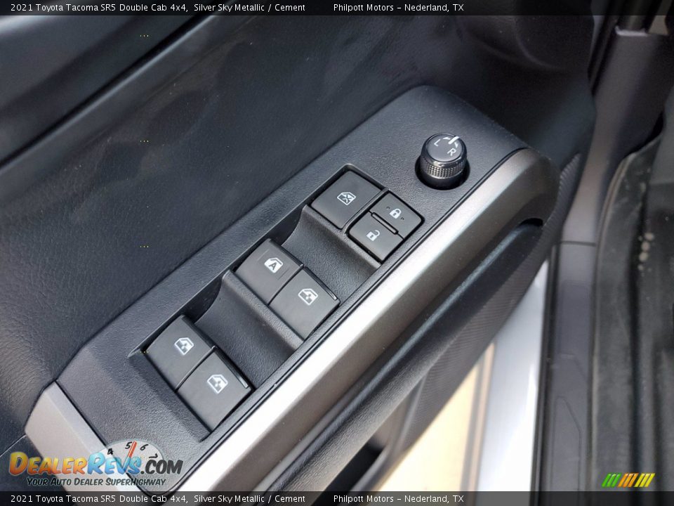 2021 Toyota Tacoma SR5 Double Cab 4x4 Silver Sky Metallic / Cement Photo #14