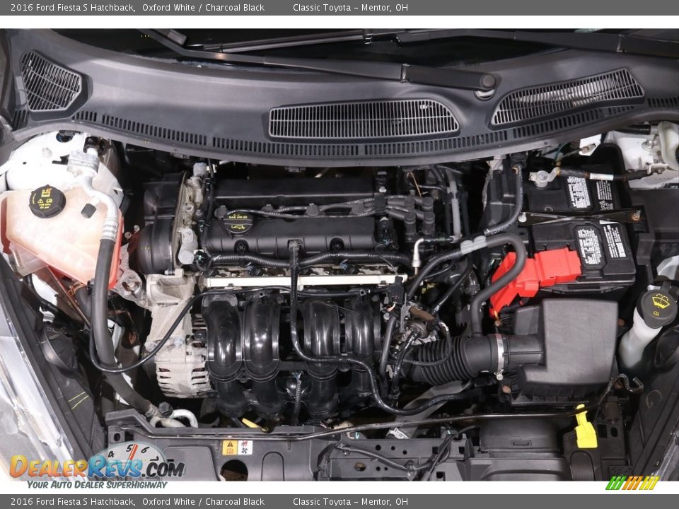 2016 Ford Fiesta S Hatchback 1.6 Liter DOHC 16-Valve Ti-VCT 4 Cylinder Engine Photo #17